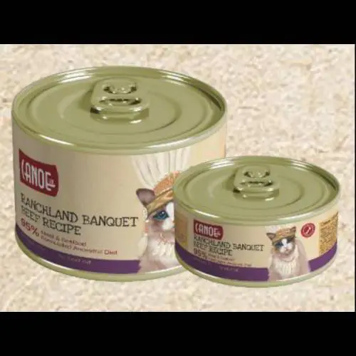 Canoe Cat (紐西蘭製造) 無穀物貓罐頭- 牛肉配方